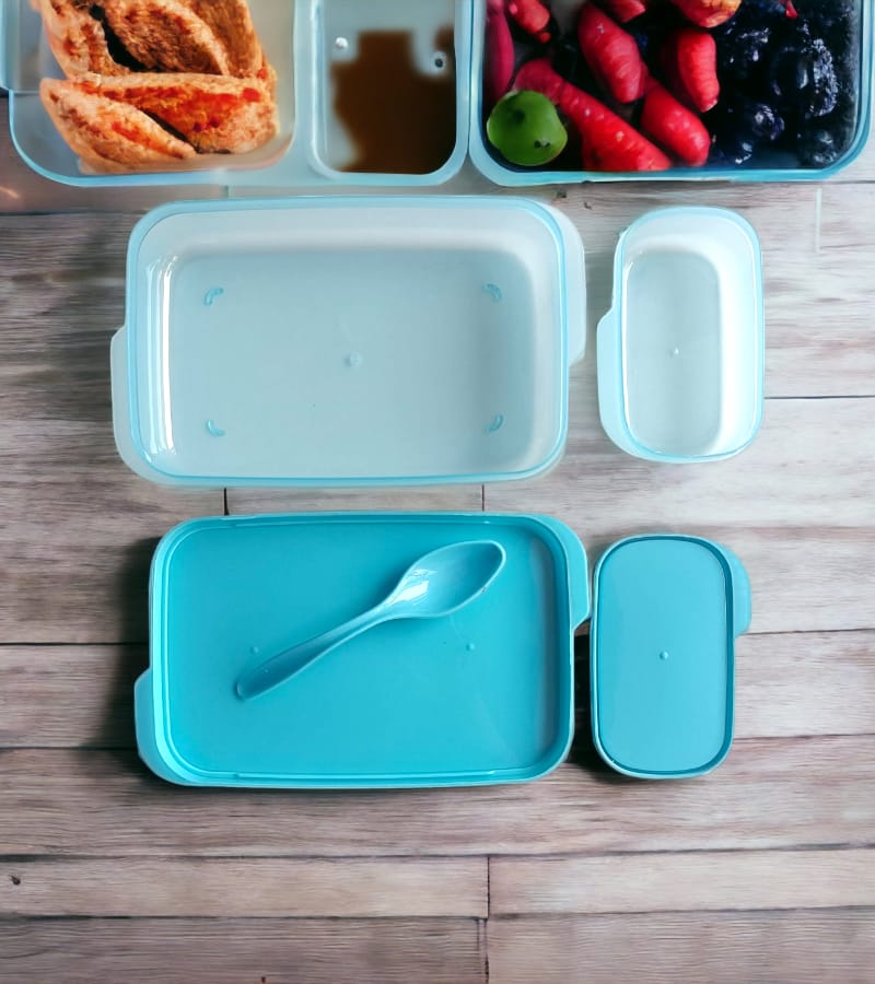 Free Size Lunch Box for Kids, children and kitchen use - Pack of 1